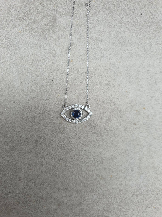 Sapphire Evil Eye