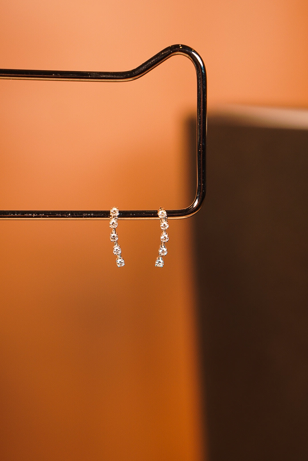 Rosato Diamond Ear Climbers White Gold